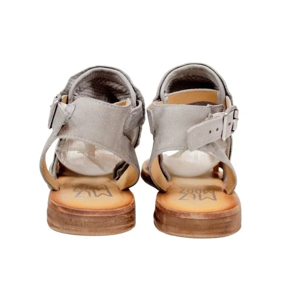 Miz Mooz - Leather Ankle-Strap Sandals - Fifi - Glacier Gray - 40 EU / 9-9.5 US - Picture 6 of 10